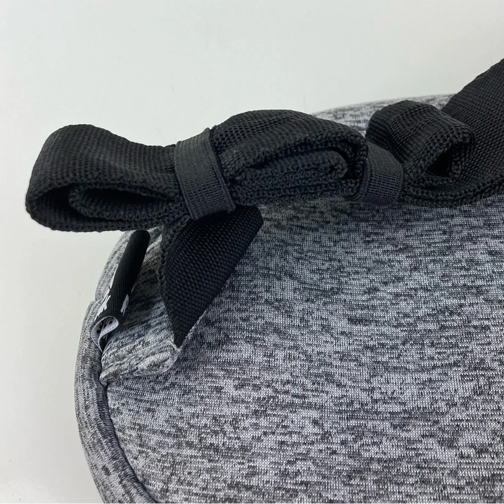 Reebok Unisex Hazel Fannypack Waist Belt Bag Gray & Black - Picture 4 of 12